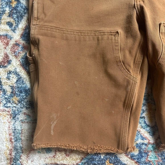 Carhartt Double Knee Cutoff Shorts Size 12 - Picture 5 of 6